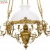 ĐÈN 3 DÂY CỦA PHÁP CHÓA SỨ TRẮNG ( Chóa 40 cm )