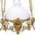 ĐÈN 3 DÂY CỦA PHÁP CHÓA SỨ TRẮNG ( Chóa 40 cm )