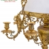 ĐÈN 3 DÂY CỦA PHÁP CHÓA SỨ TRẮNG ( Chóa 40 cm )
