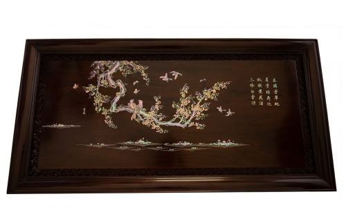 TRANH KHẢM ỐC MAI ĐIỂU 