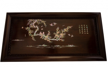 TRANH KHẢM ỐC MAI ĐIỂU 
