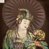 TRANH PHẬT BÀ QUAN THẾ ÂM BỒ TÁT KHẢM ỐC - THẦN THÁI ĐẸP