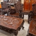 BỘ BÀN GHẾ CHẠM TỨ LINH GỖ TRẮC,GỖ CẨM LAI VIỆT { RẤT HIẾM GẶP }