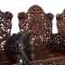 BỘ BÀN GHẾ CHẠM TỨ LINH GỖ TRẮC,GỖ CẨM LAI VIỆT { RẤT HIẾM GẶP }