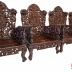 BỘ BÀN GHẾ CHẠM TỨ LINH GỖ TRẮC,GỖ CẨM LAI VIỆT { RẤT HIẾM GẶP }