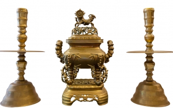 BỘ LƯ TRÚC CHUẨN XƯA CAO 50cm