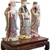 TƯỢNG GỐM SỨ PHÚC - LỘC - THỌ CAO 62CM