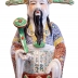 TƯỢNG GỐM SỨ PHÚC - LỘC - THỌ CAO 62CM