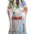 TƯỢNG GỐM SỨ PHÚC - LỘC - THỌ CAO 62CM