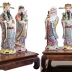 TƯỢNG GỐM SỨ PHÚC - LỘC - THỌ CAO 62CM