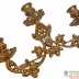 ĐÈN 3 DÂY CỦA PHÁP CHÓA SỨ HOA MS01
