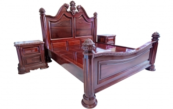 GIƯỜNG NGỦ GỖ CẨM LAI ĐẸP