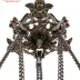Đèn Ba Dây Chuẩn Cổ Xịn - Xuất xứ Pháp - Tích Thuận Buốm Xuôi Gió ( Chóa 30 cm )