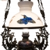Đèn Ba Dây Chuẩn Cổ Xịn - Xuất xứ Pháp - Tích Thuận Buốm Xuôi Gió ( Chóa 30 cm )