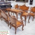 BỘ BÀN LOUIS CẨM NU 9 MÓN SIÊU ĐẸP 