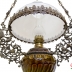 ĐÈN 3 DÂY CỦA PHÁP CHÓA TRẮNG - TÍCH NGƯ ÔNG ĐẮC LỢI - CHÓA 35 CM { MS 01 }