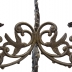 ĐÈN 3 DÂY CỦA PHÁP CHÓA TRẮNG - TÍCH NGƯ ÔNG ĐẮC LỢI - CHÓA 35 CM { MS 01 }