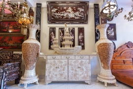 CẶP LỘC BÌNH CHẠM CỬU LONG LOẠI TO