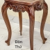 Bộ Bàn Ghế Louis Gỗ Gụ _ Hàng Đẹp Kỹ Trong Ngoài như nhau