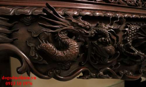 BỘ BÀN THỜ GỖ CHẠM ĐẸP (MÃ SỐ 3)