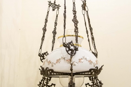 Mẫu Đèn Ba Dây Xuất Sứ Pháp SX năm 1892 - Chuẩn Xưa Hiếm Có