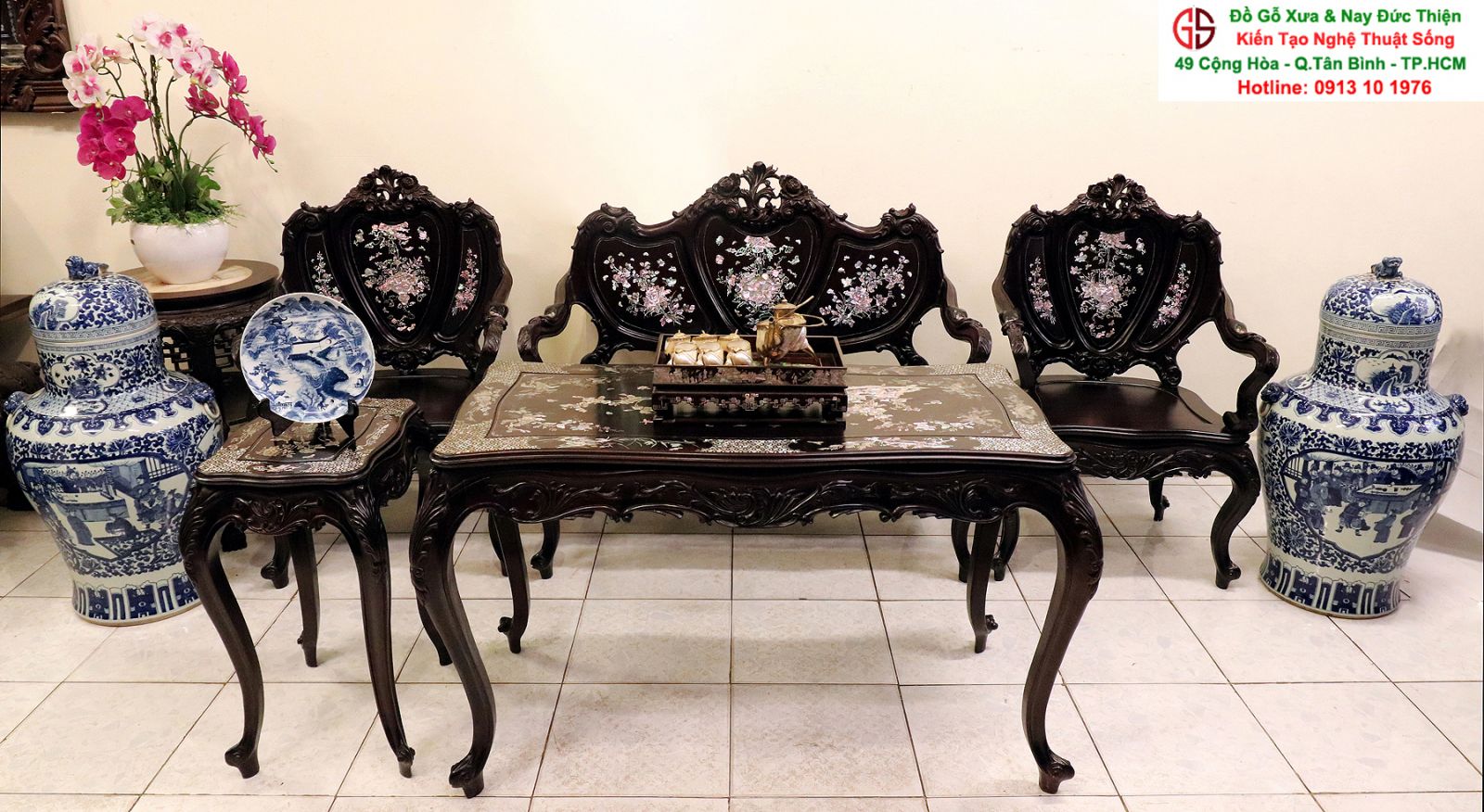 bàn ghế cẩm lai