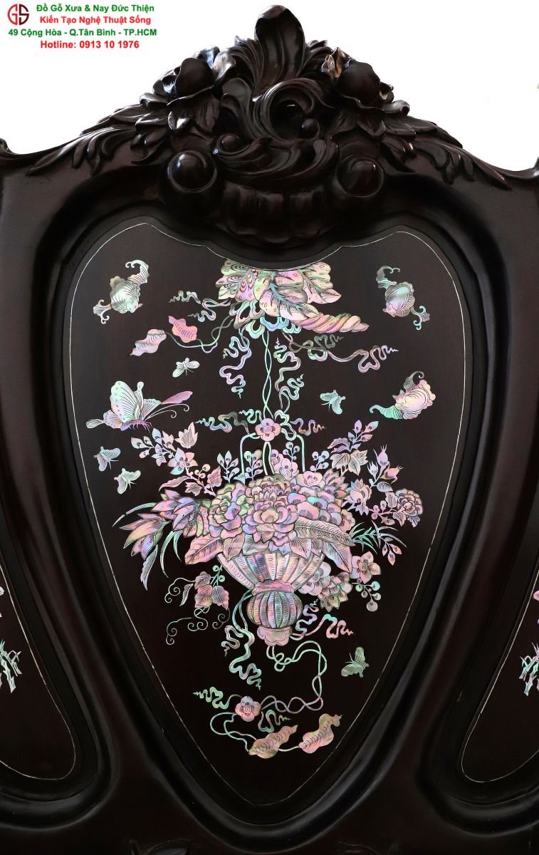 bộ bàn ghế louis