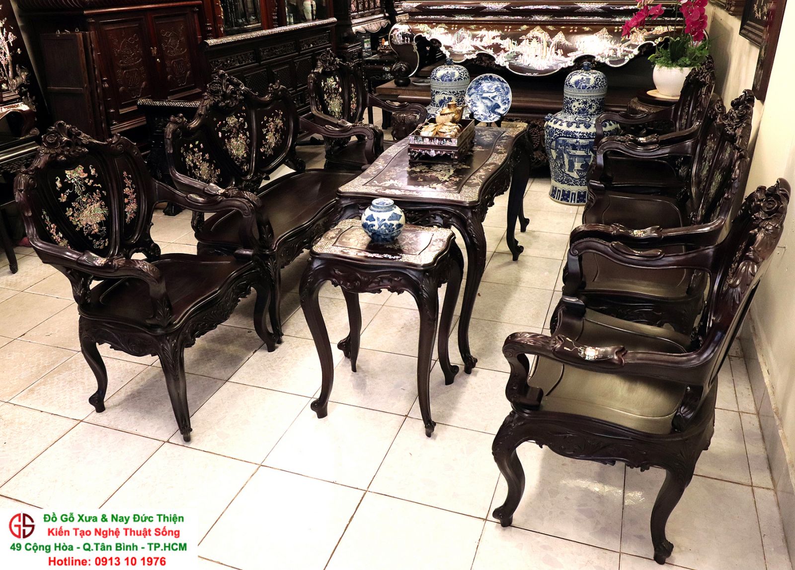 bàn ghế cẩm lai
