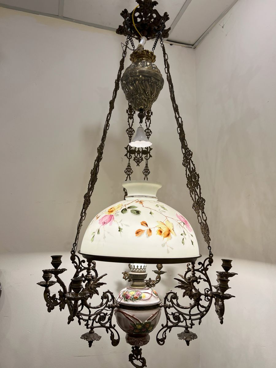 đèn dầu xưa