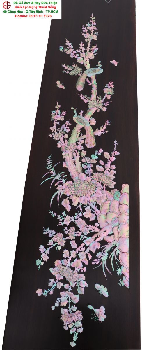 câu đối khảm ốc đẹp