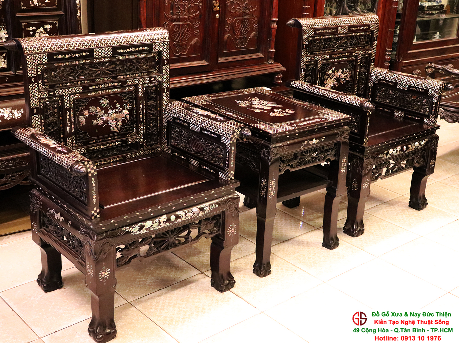 bàn ghế cổ đẹp