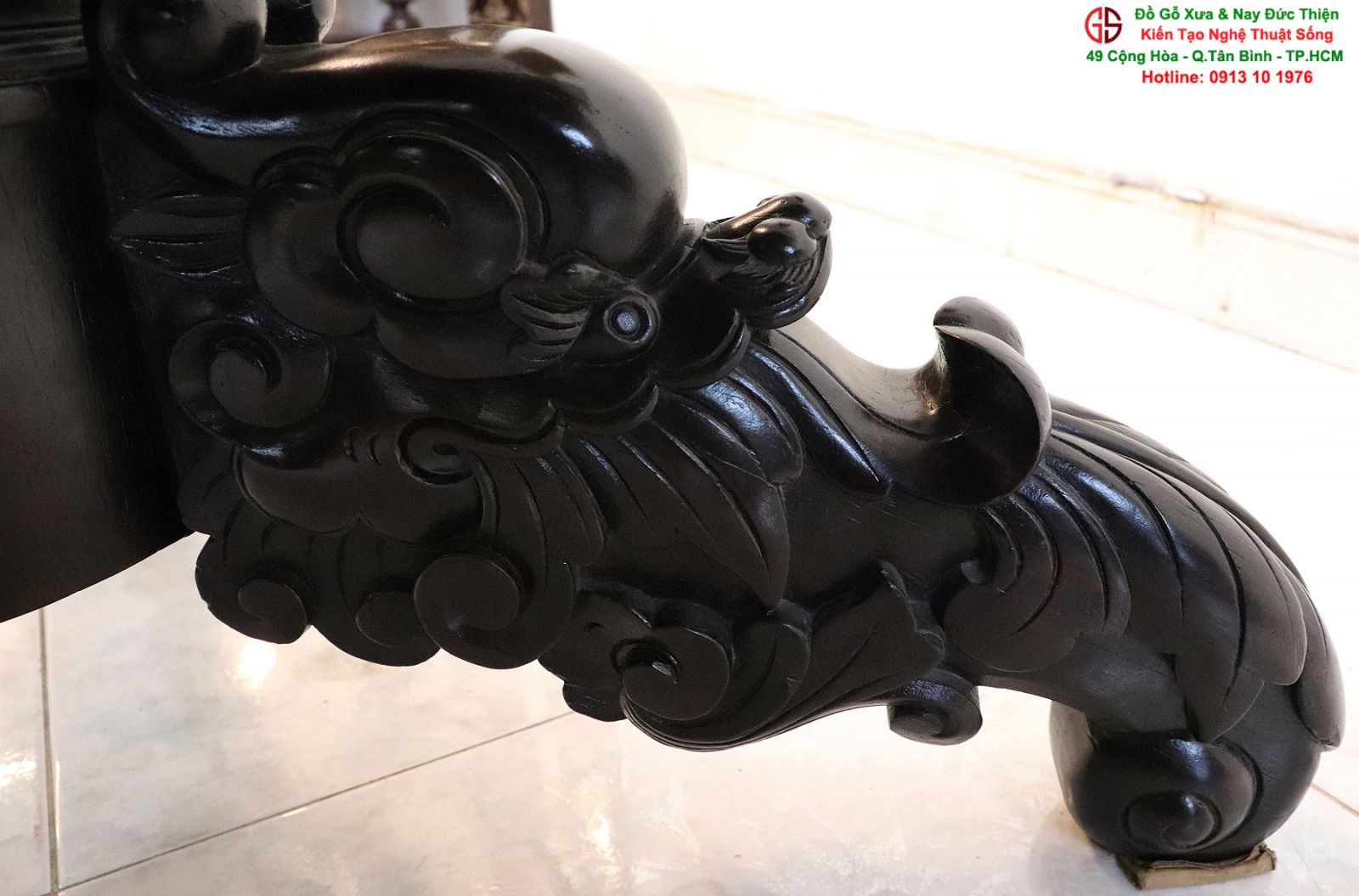 Bàn Cù Lá Cổ Khảm Ốc