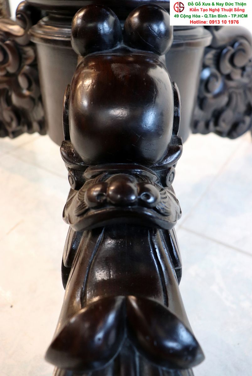 Bàn Cù Lá Cổ Khảm Ốc