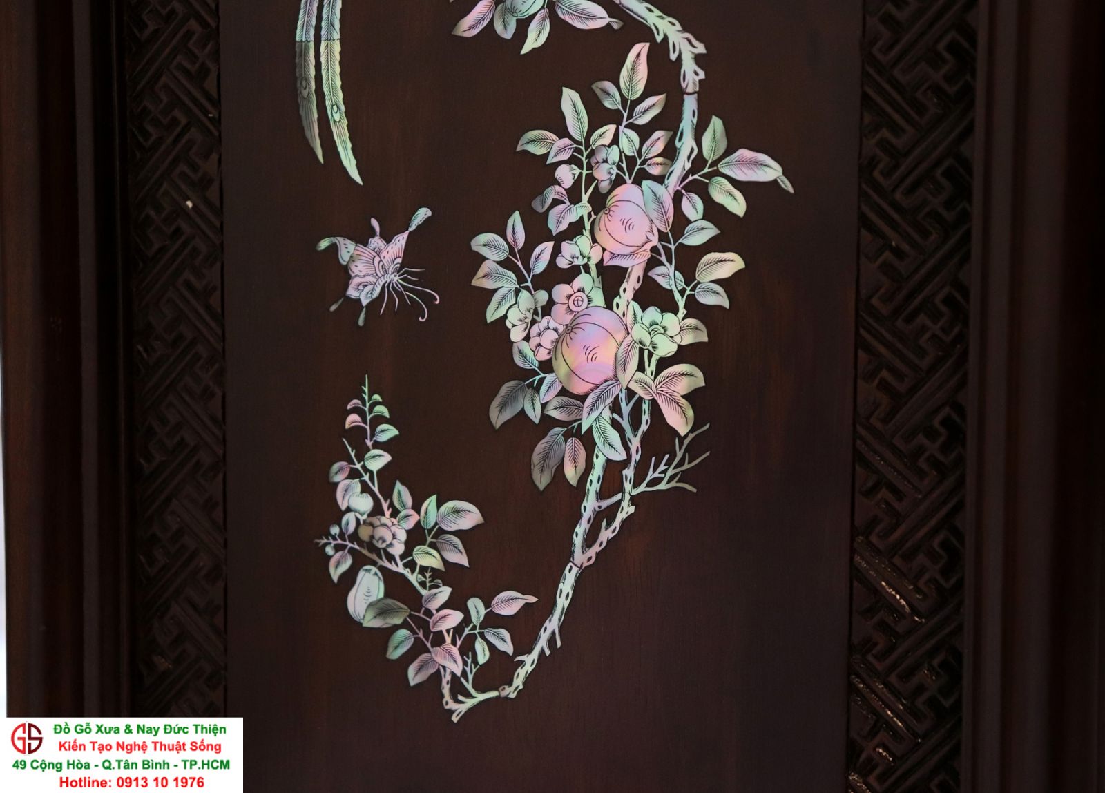 Tranh Tứ Quý Khảm Ốc 02