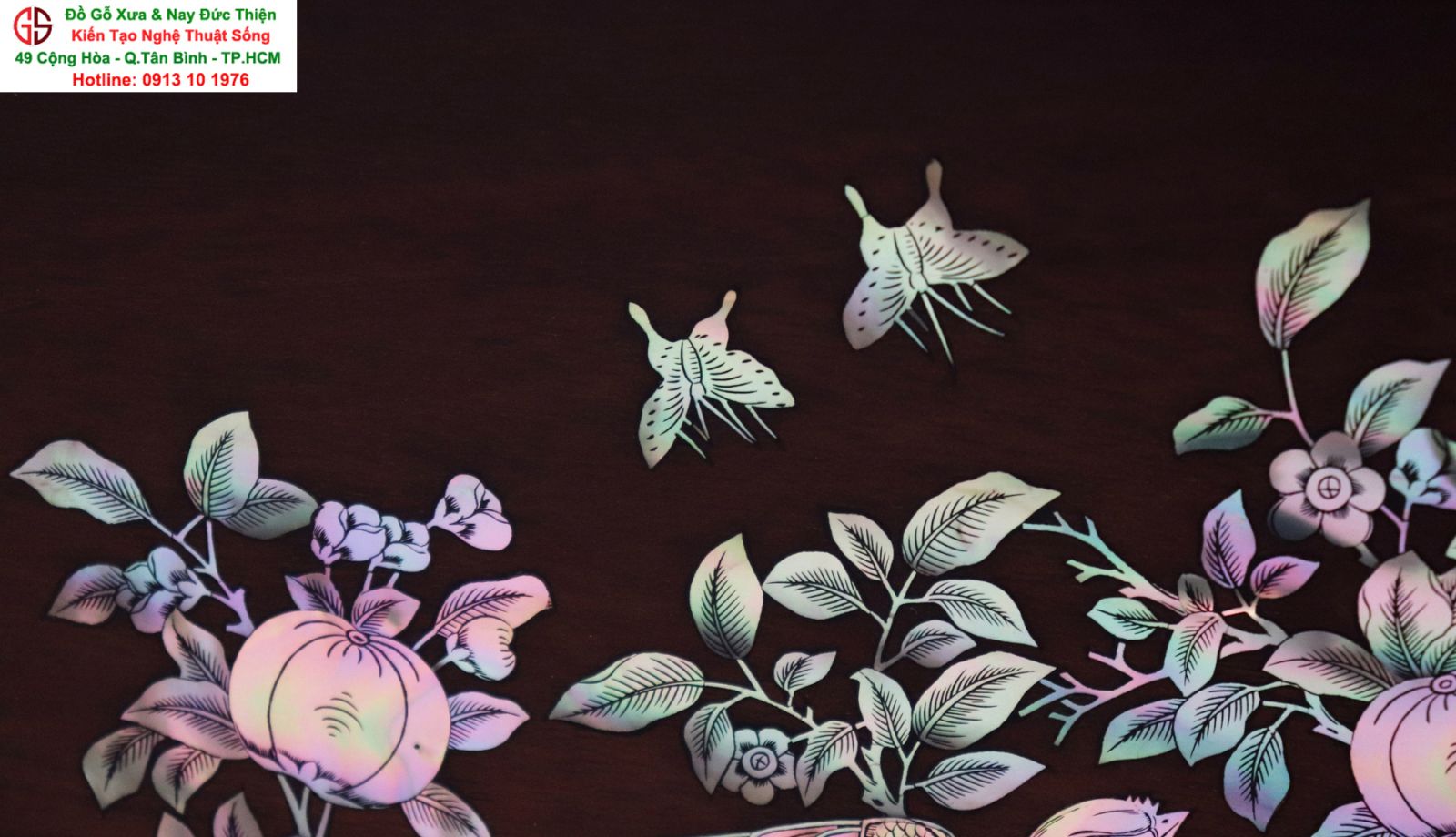 Tranh Tứ Quý Khảm Ốc 02