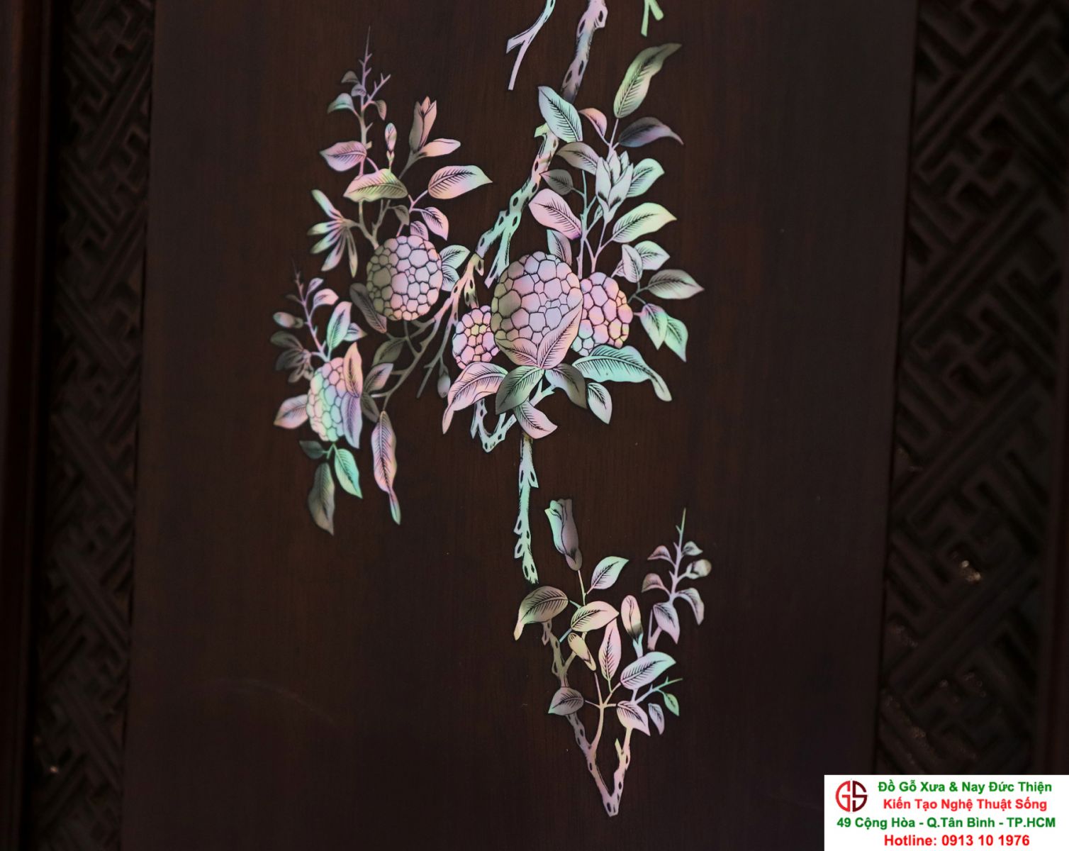Tranh Tứ Quý Khảm Ốc 02
