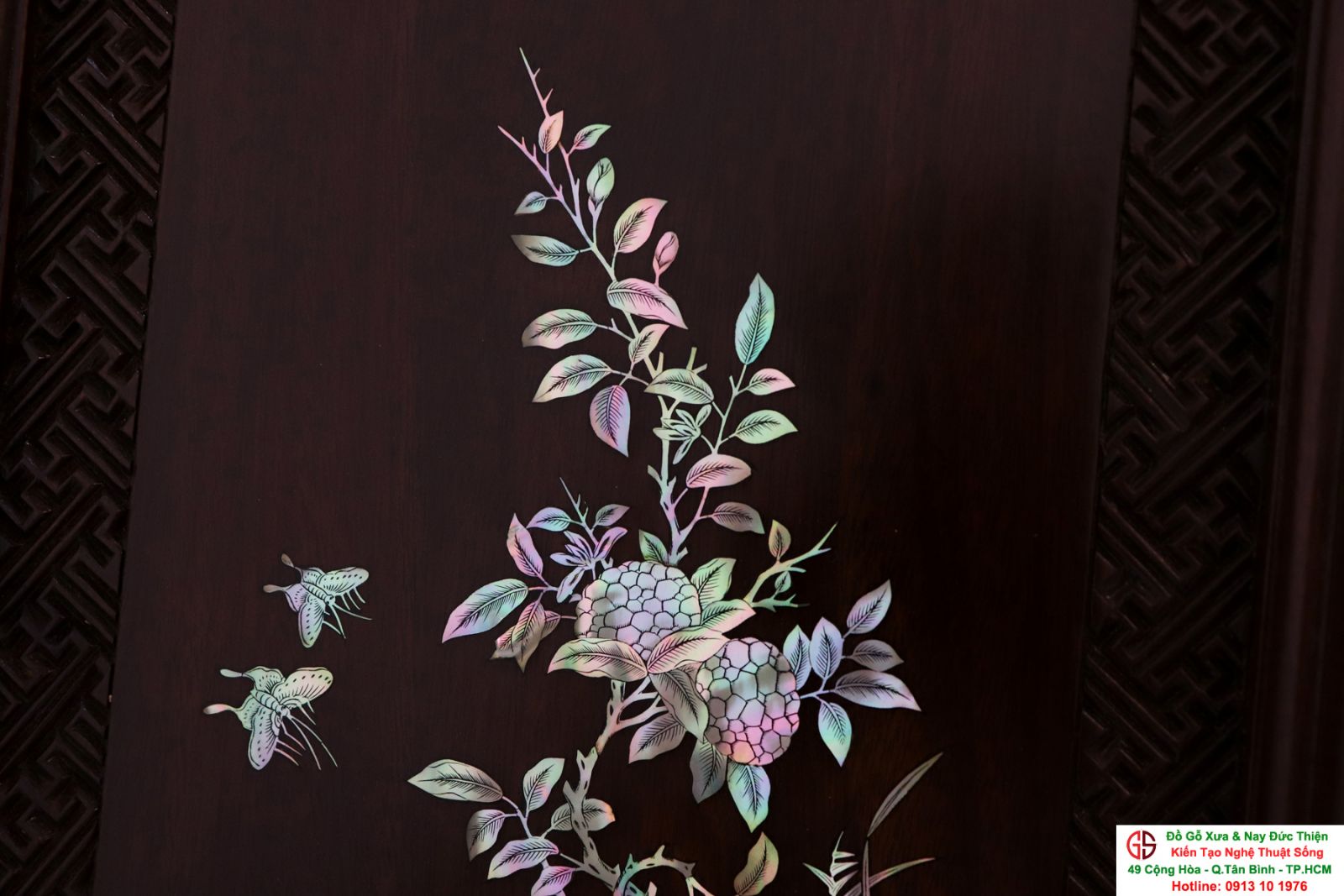Tranh Tứ Quý Khảm Ốc 02