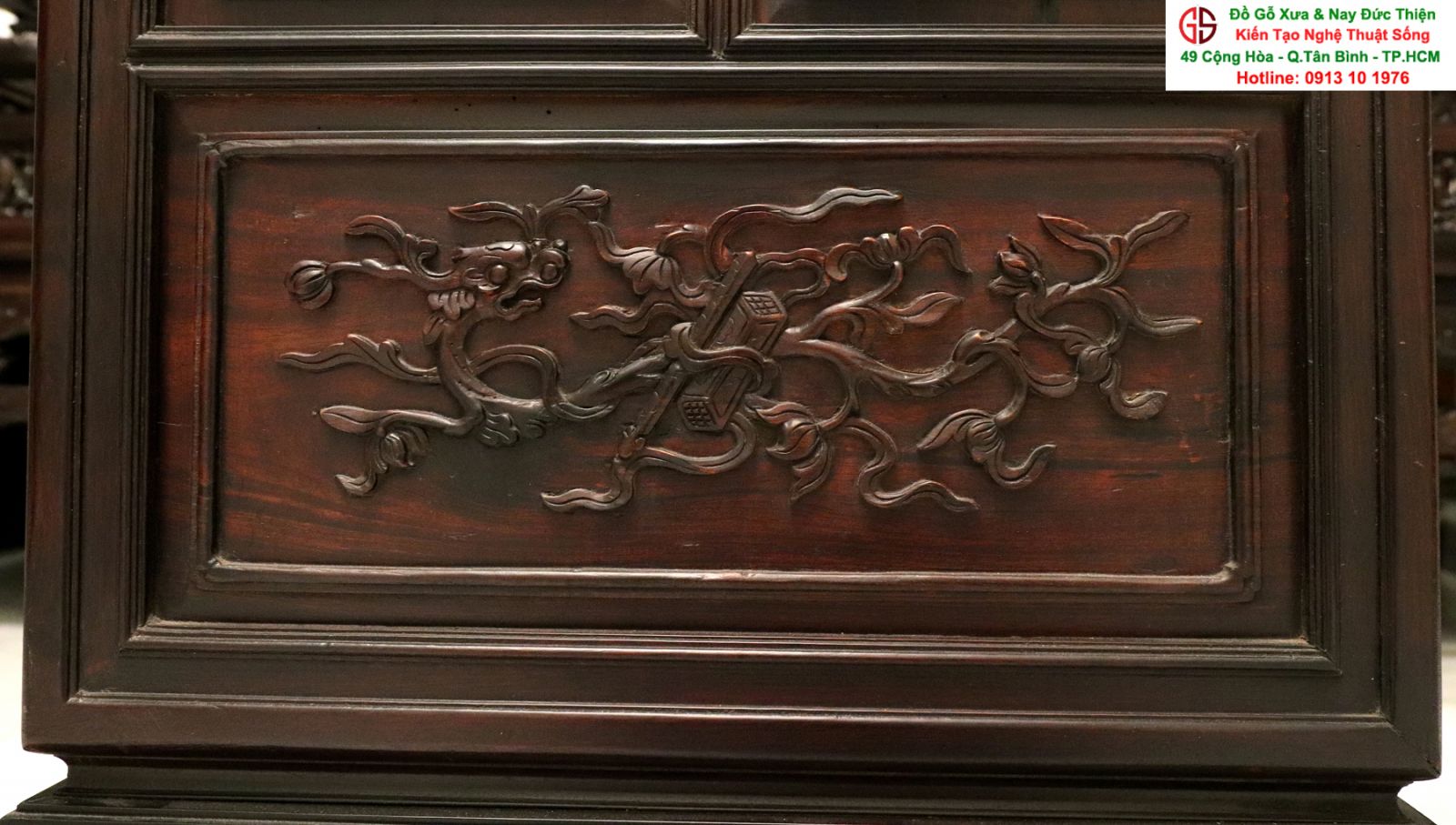 Tủ Thờ Huế Chạm Rồng