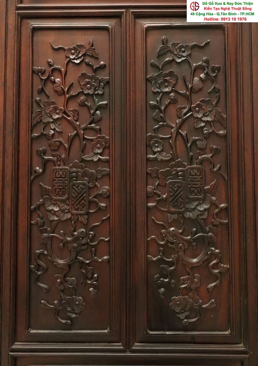 Tủ Thờ Huế Chạm Rồng