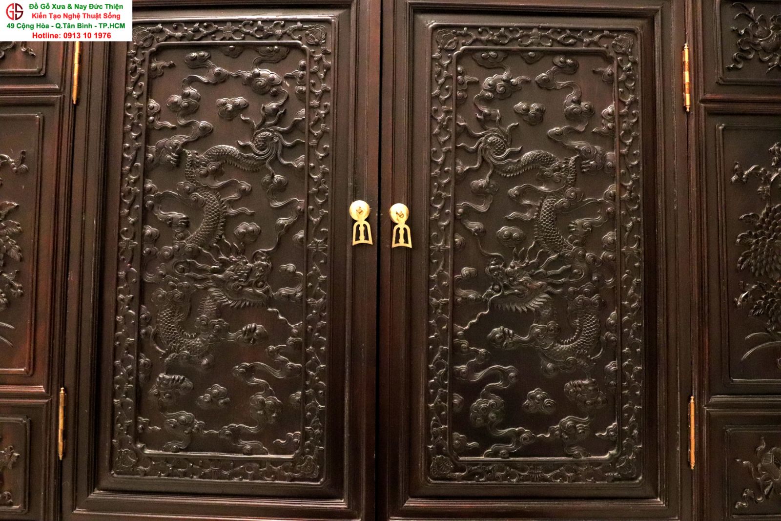 Tủ Thờ Huế Chạm Rồng