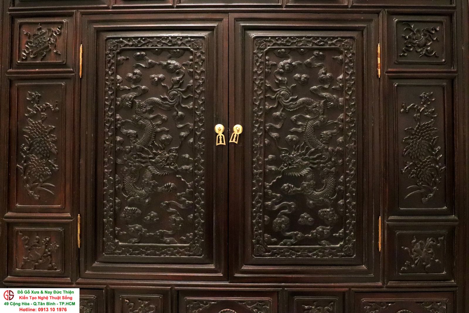 Tủ Thờ Huế Chạm Rồng