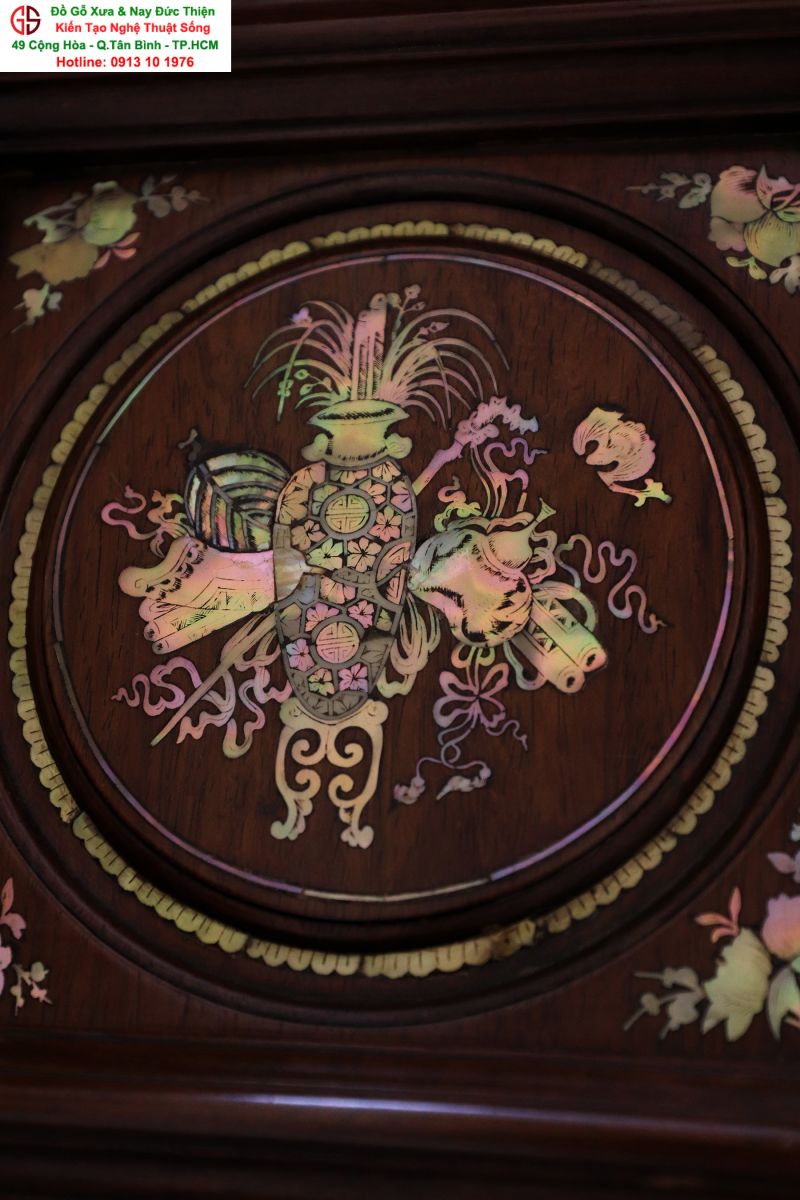 Tủ Thờ Cổ Khảm Ốc