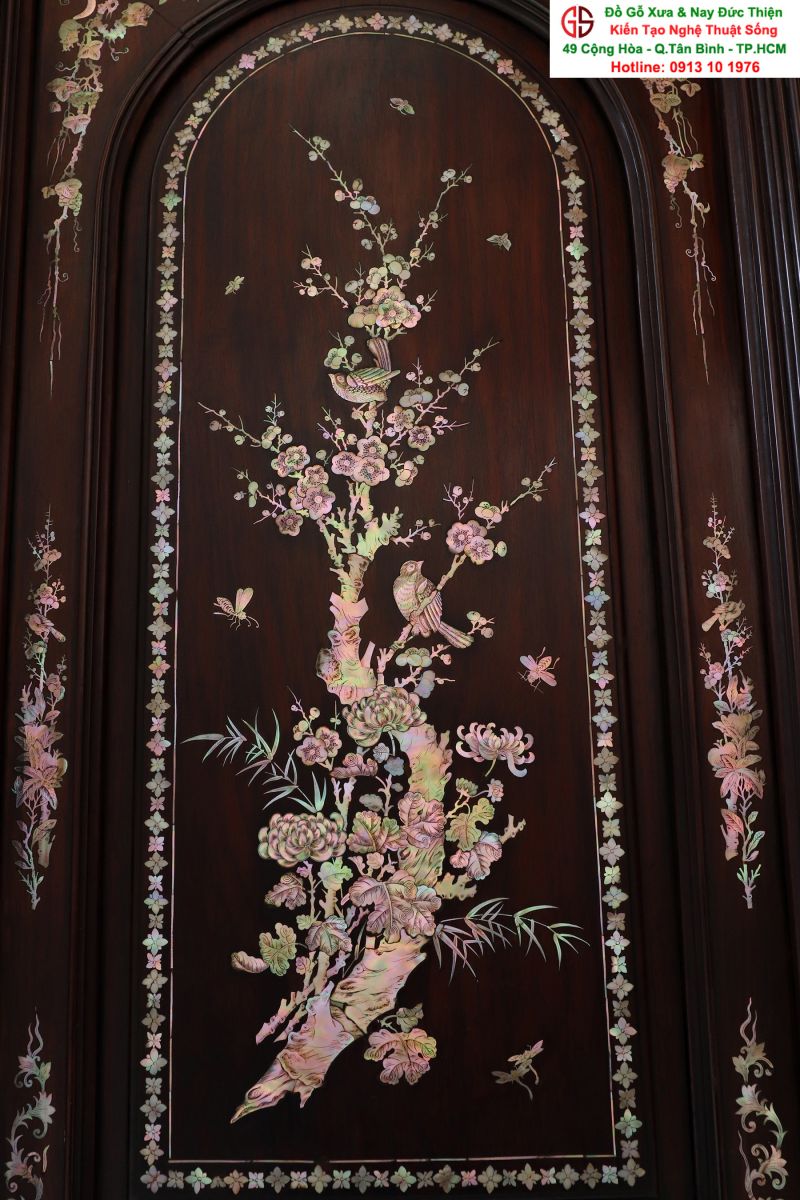 Tủ thờ Cổ Gỗ Trắc