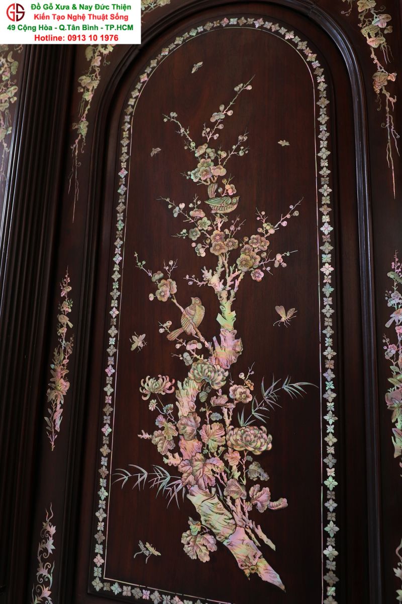 Tủ thờ Cổ Gỗ Trắc Hiếm