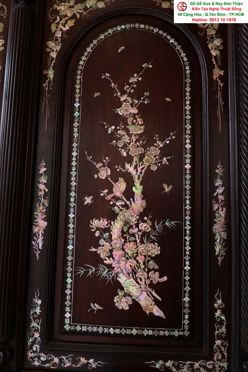 Tủ thờ Cổ Gỗ Trắc