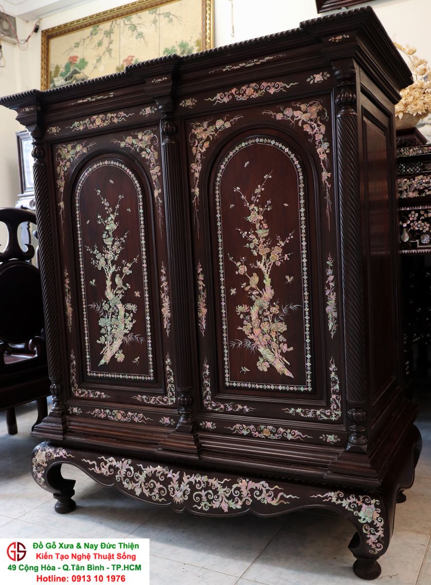 Tủ thờ Cổ Gỗ Trắc
