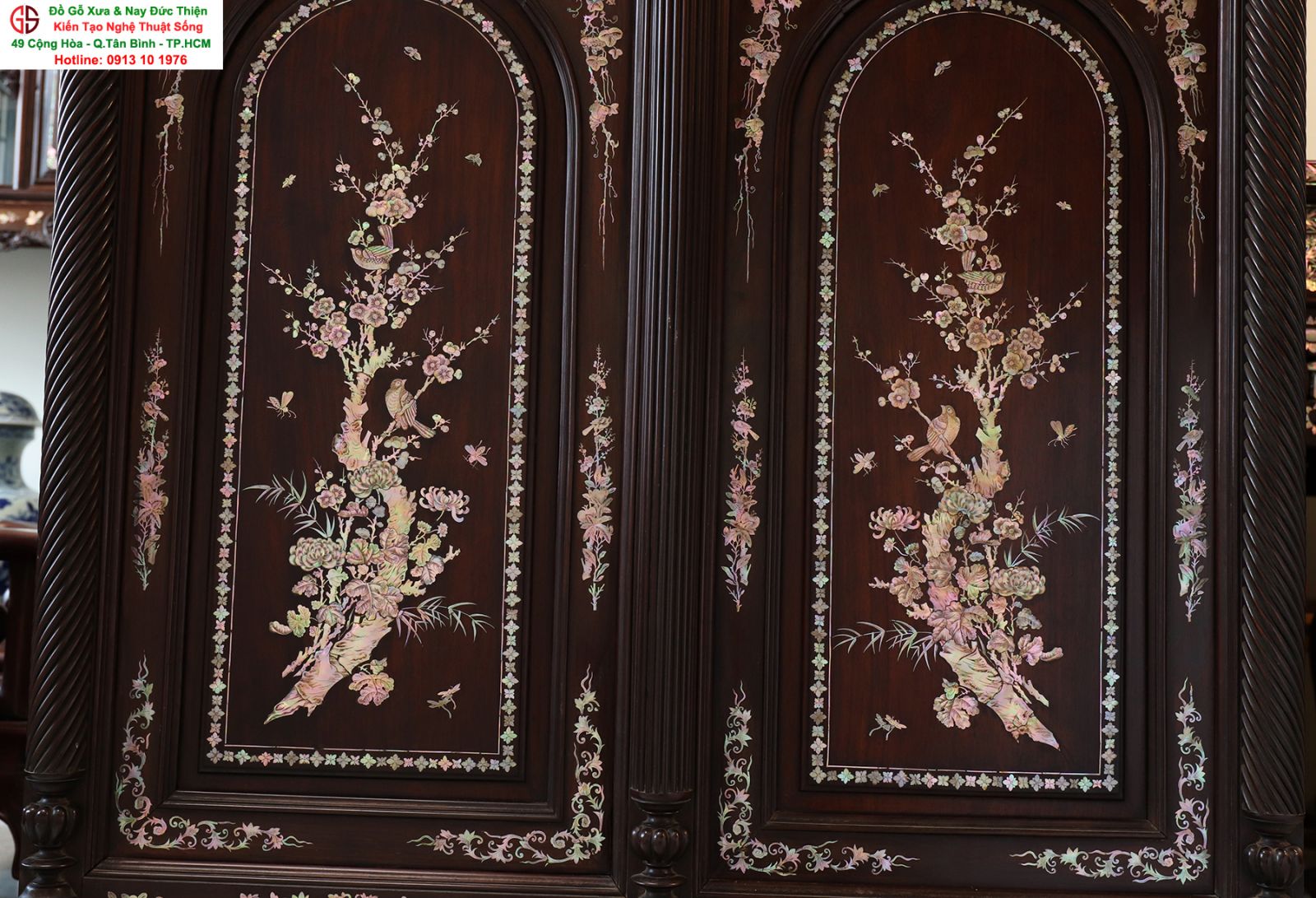 Tủ thờ Cổ Gỗ Trắc