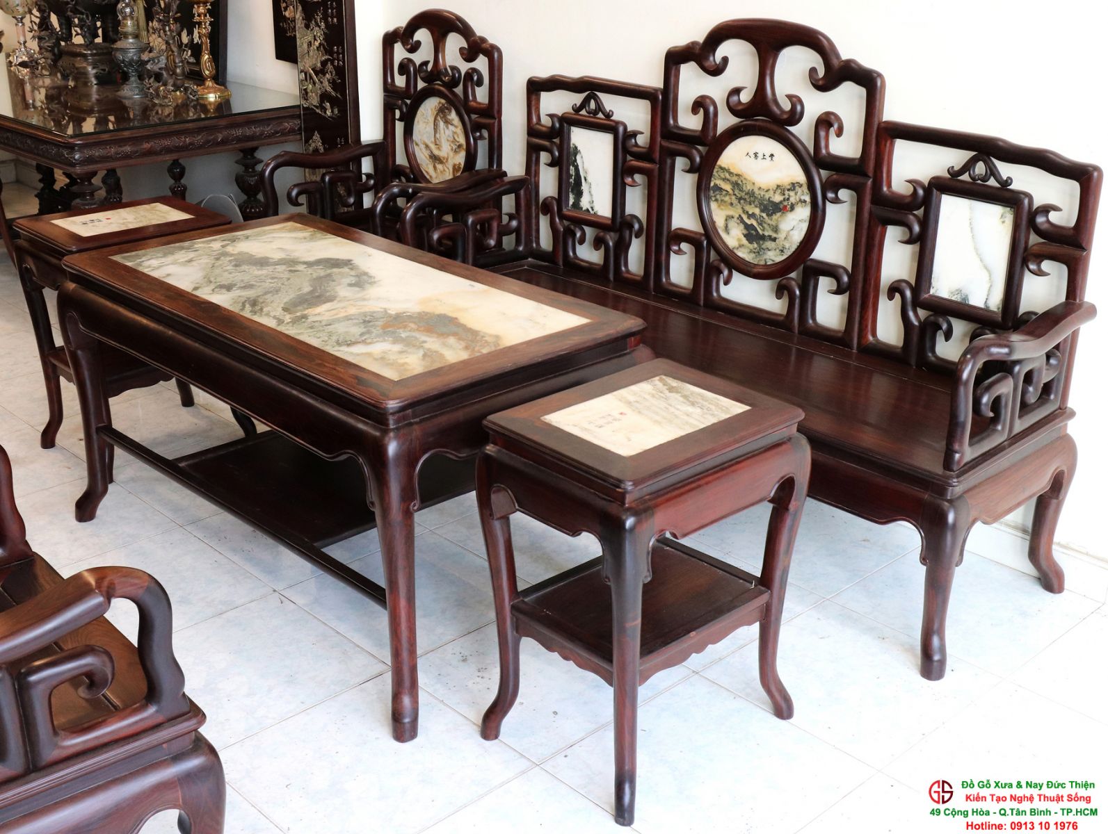Bộ Bàn Móc 8 Món Nội Thất