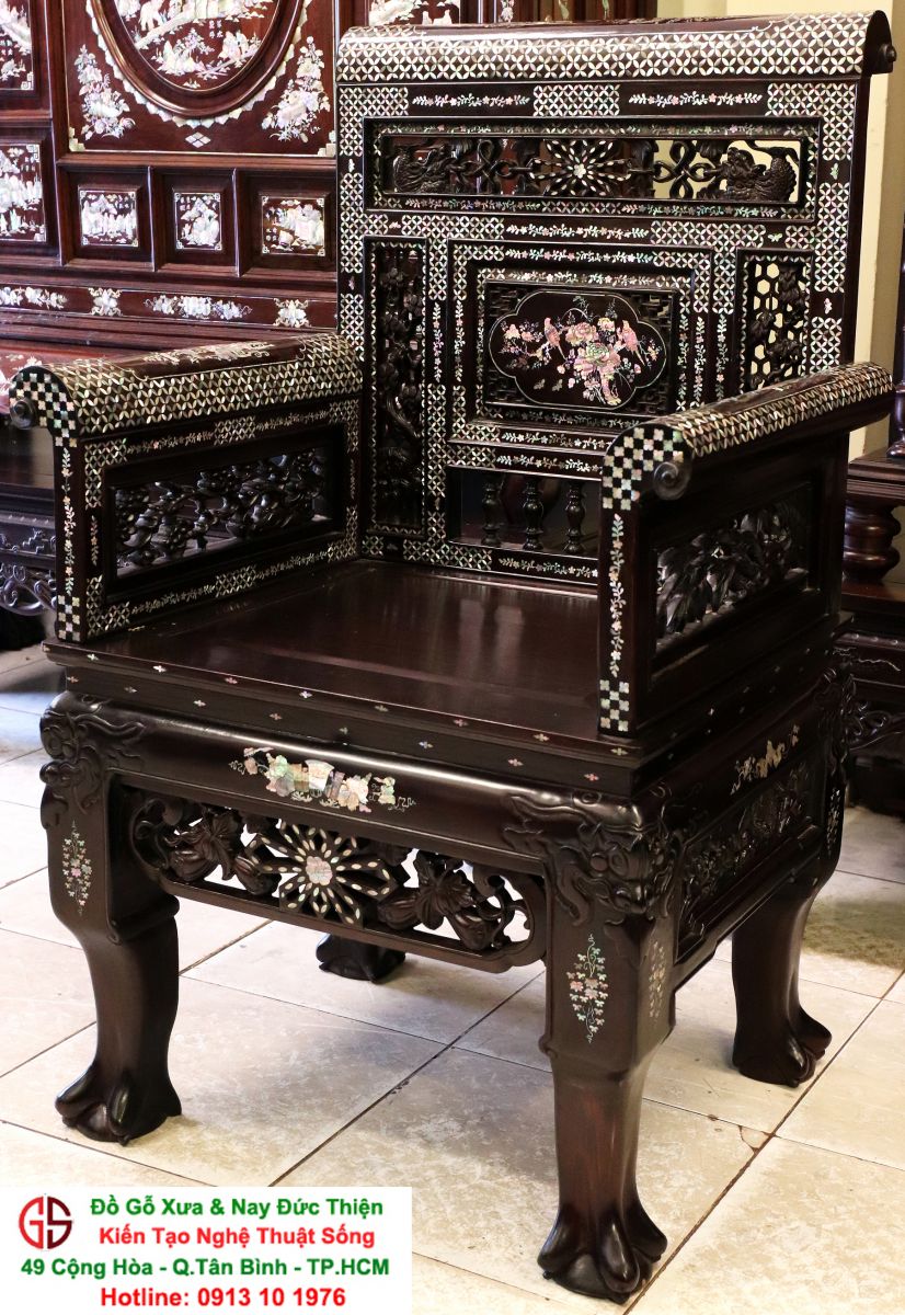 Trường Kỷ Huế Khảm Ốc Xưa