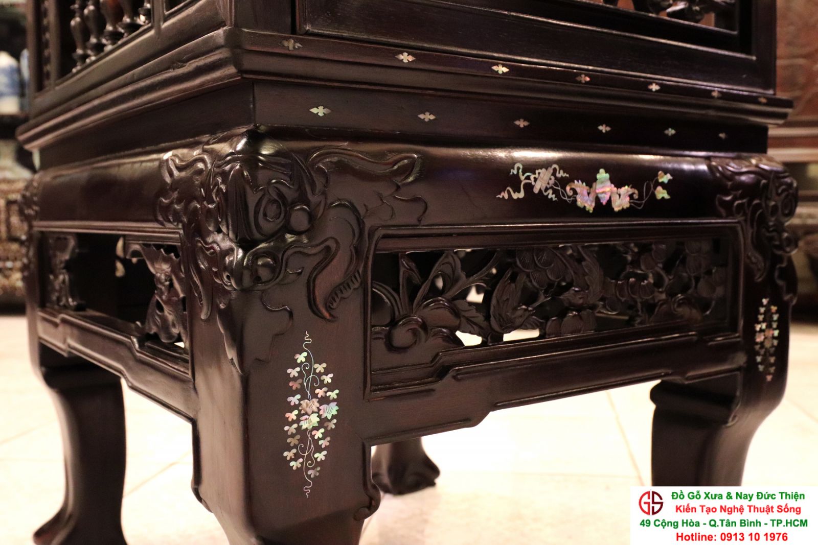 Trường Kỷ Huế Khảm Ốc Trang Trí